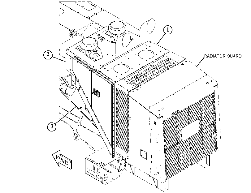 Панель боковая 5106239 CAT