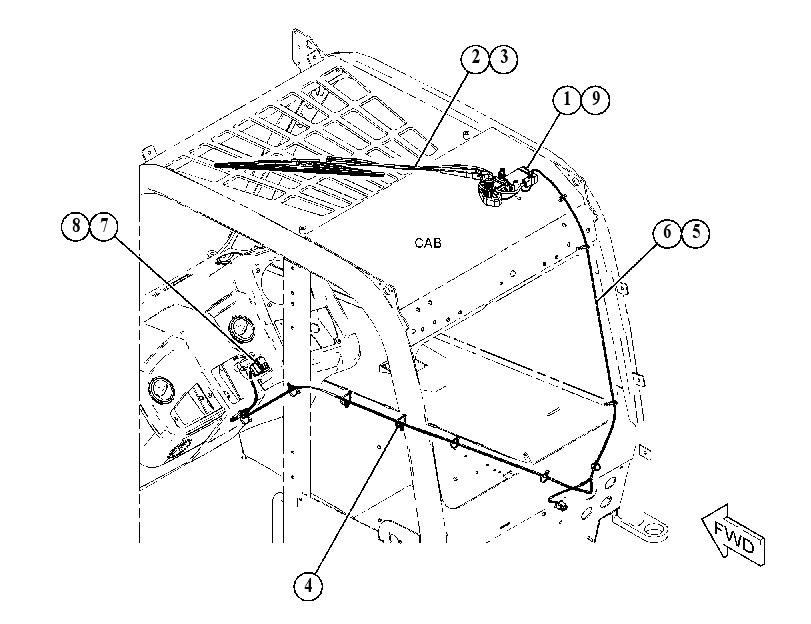 WIPER GP-UPPER 4594985 CAT