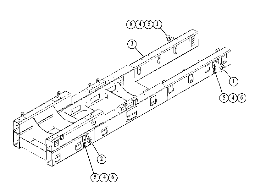 BASE AS-ENGINE & GENERATOR 5006149 CAT