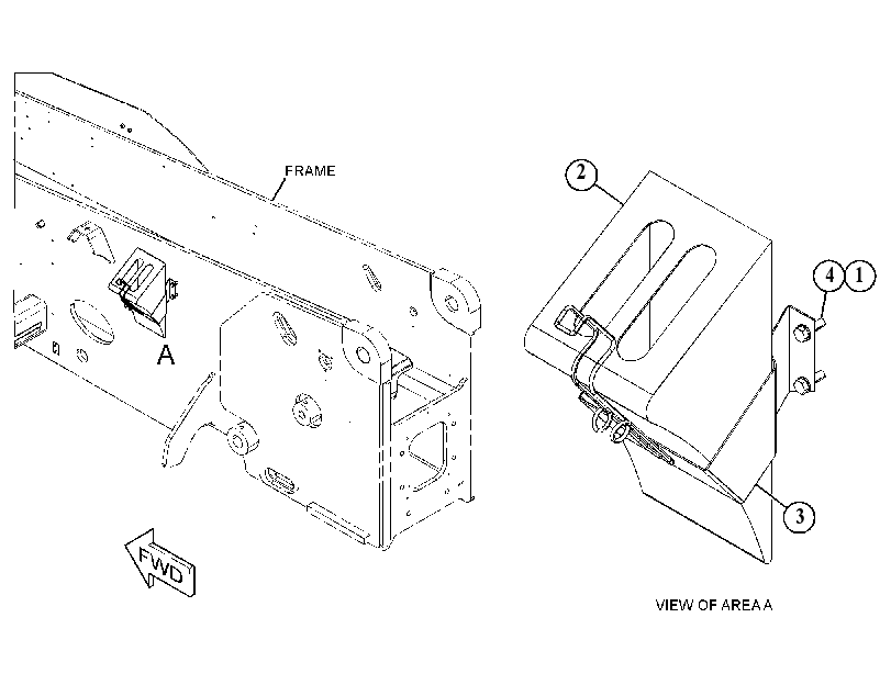 CHOCK GP-WHEEL 4598838 CAT