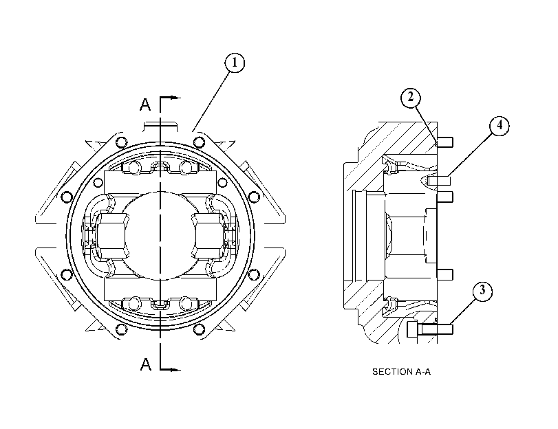 FLANGE GP 4923876 CAT