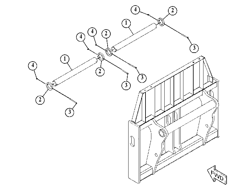CARRIAGE AR-FORK 4870690 CAT
