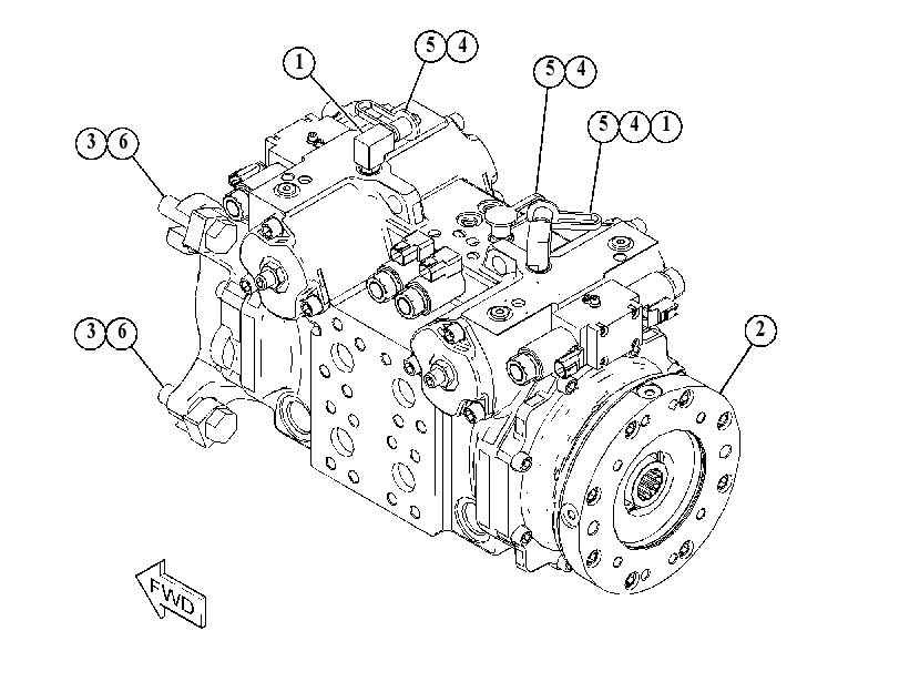 PUMP & MTG GP-POWER TRAIN 4575411 CAT