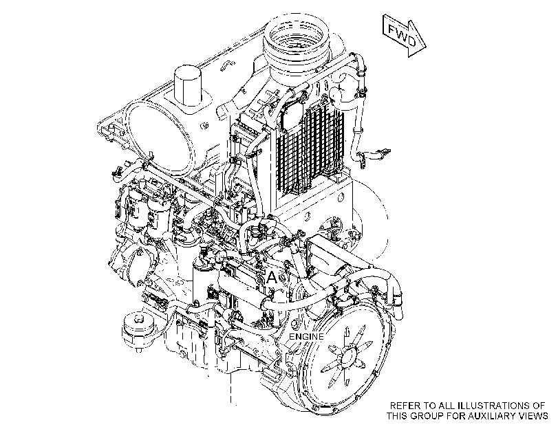Проводка двигателя 5061905 CAT