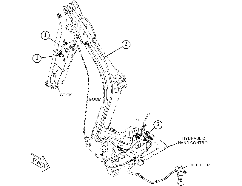 KIT-AUXILIARY LINES 5097009 CAT