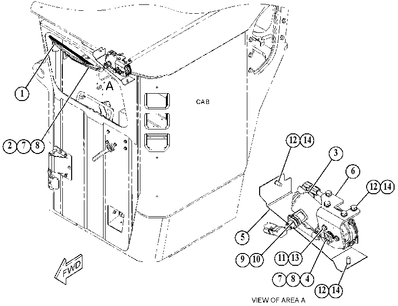 Стеклоочиститель 5200445 CAT