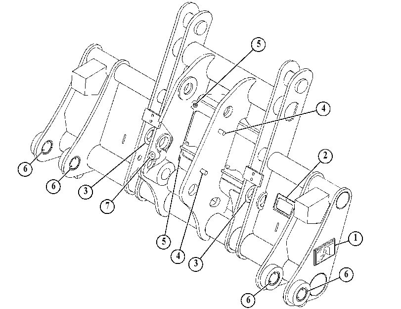 FRAME GP-QUICK COUPLER 4770397 CAT