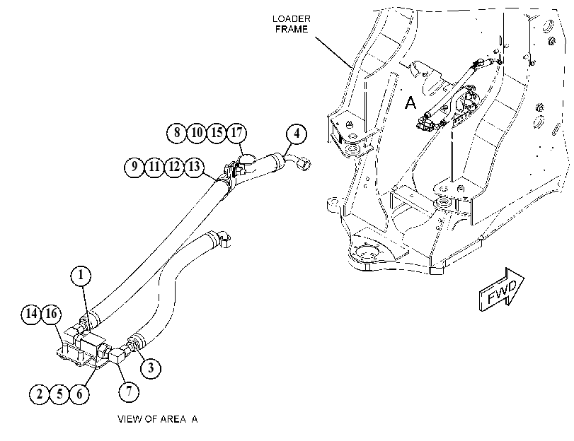 Клапан ручной 5003669 CAT
