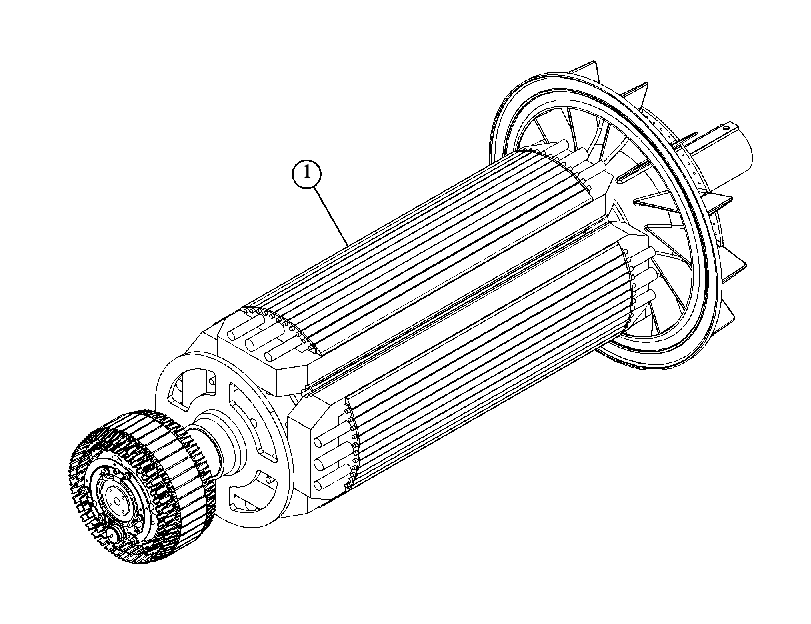 Ротор генератора 5174947 CAT