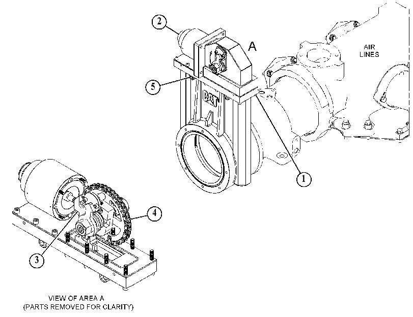 SHUTOFF AS-AIR 4404360 CAT