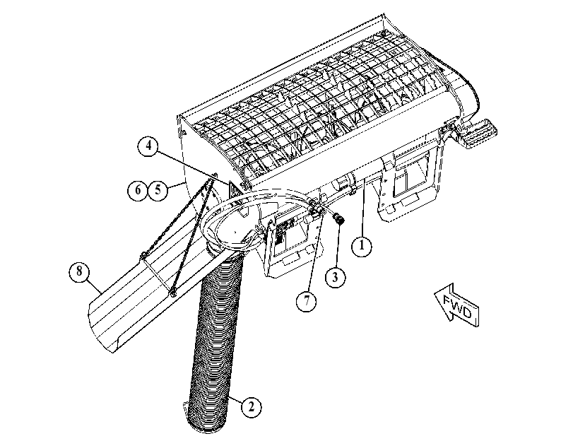 BUCKET AR-MIXING 4892200 CAT