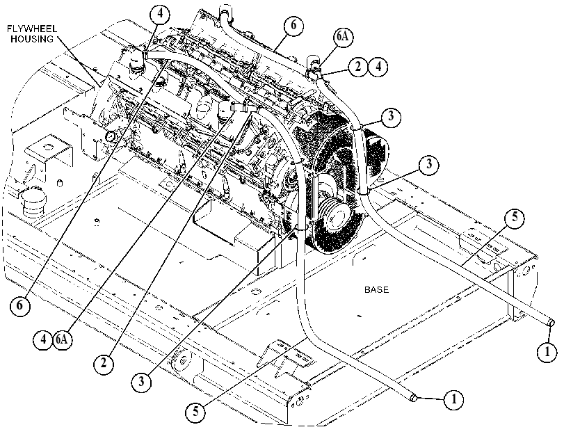 Система отвода газов 1660913 CAT