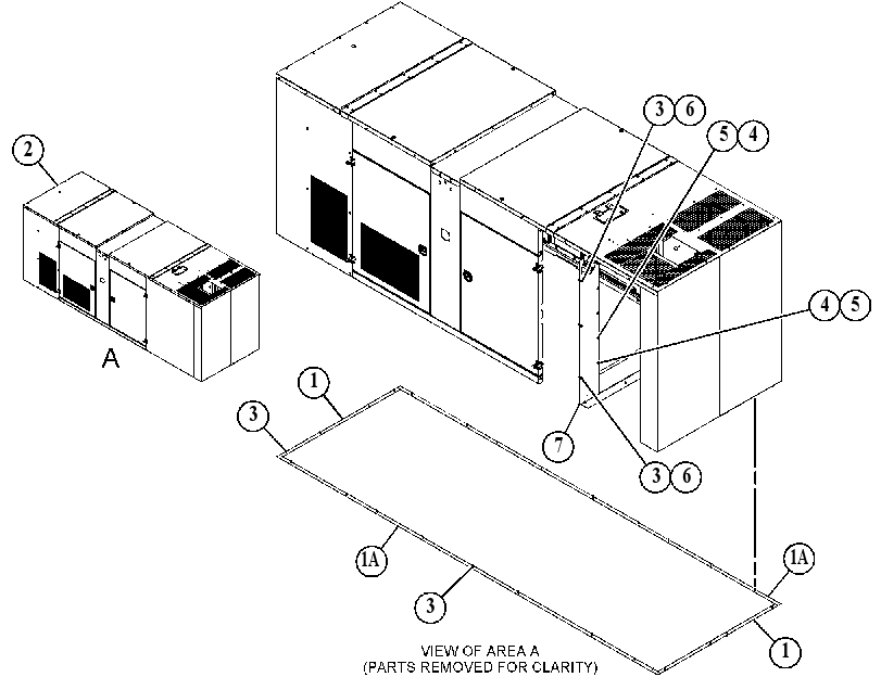 ENCLOSURE GP-GENSET 4796362 CAT