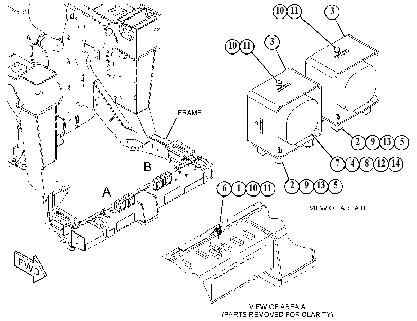 CONVERSION GP-GUARDING 3208660 CAT