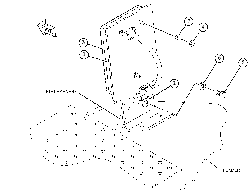 LAMP GP-REAR 2274972 CAT
