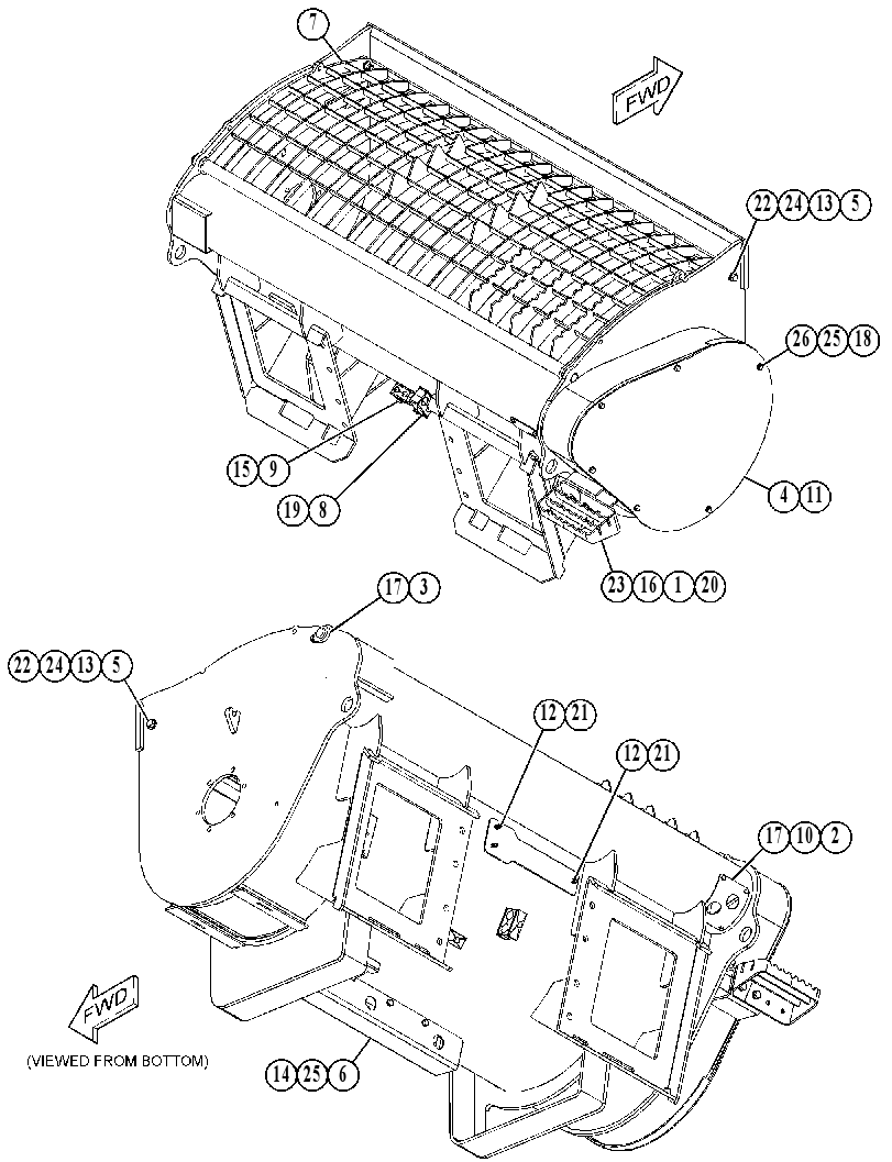 FRAME GP-WORK TOOL 4892201 CAT