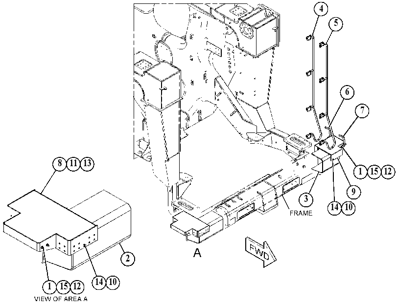 CONVERSION GP-HANDRAIL 3202814 CAT