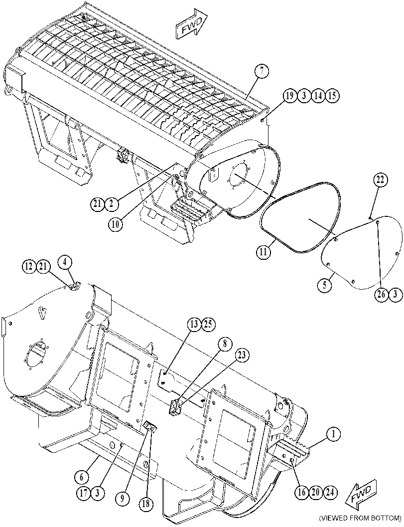 FRAME GP-WORK TOOL 4892151 CAT