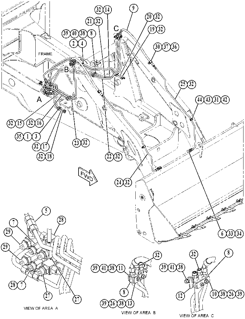 LINES GP-LIFT & TILT 4777871 CAT