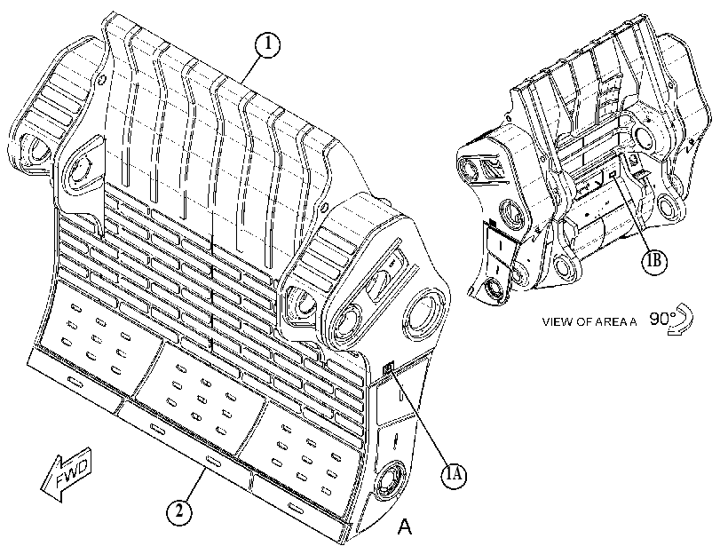 BULLDOZER AS-WEAR 5159753 CAT