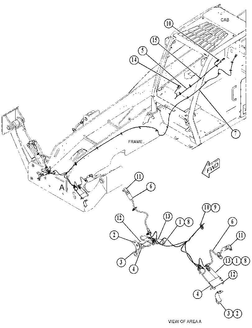 WIRING GP-STABILIZER 4599535 CAT