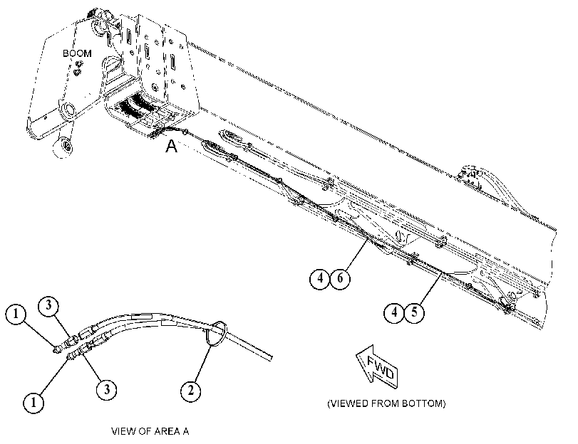Трубопроводы смазки 5126706 CAT