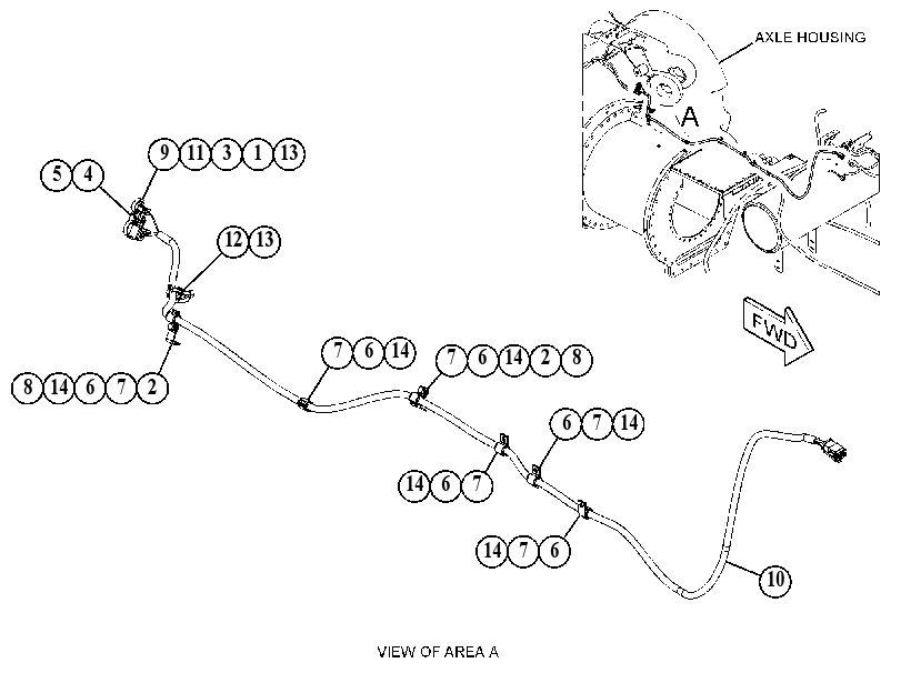 WIRING GP-TRANSMISSION 4641850 CAT