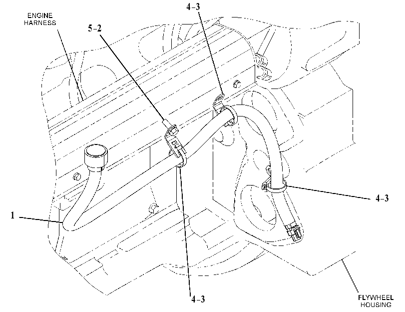 WIRING GP-AIR STARTING 4419234 CAT