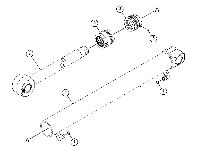 CYLINDER GP-BACKHOE BUCKET 5107950 CAT