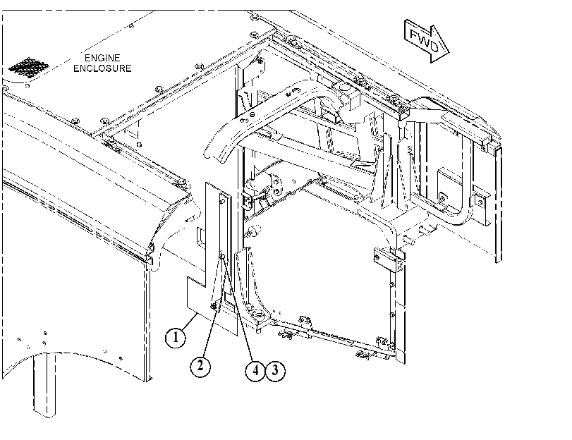 BAFFLE GP 4750660 CAT