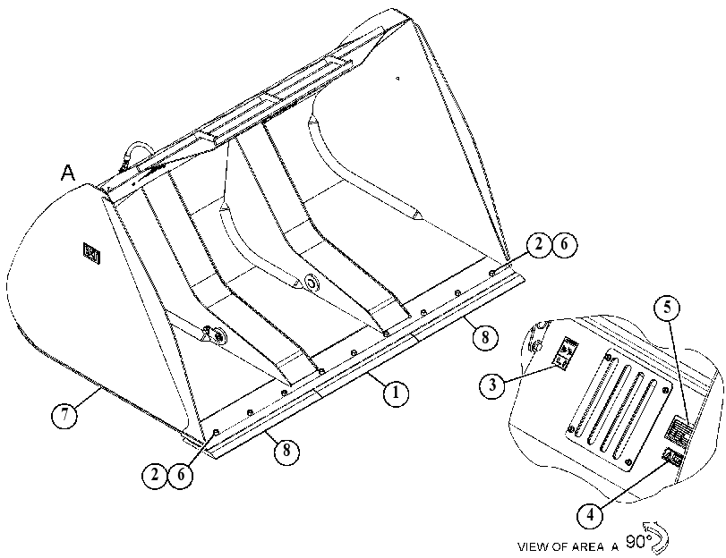 BUCKET GP-HIGH DUMP 5211849 CAT