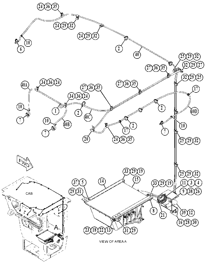 LINES GP-WASHER 4832172 CAT