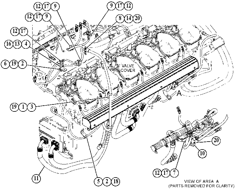 HARNESS GP-ENGINE 4560357 CAT
