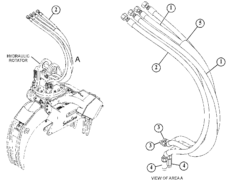 LINES GP-SWIVEL 4649370 CAT