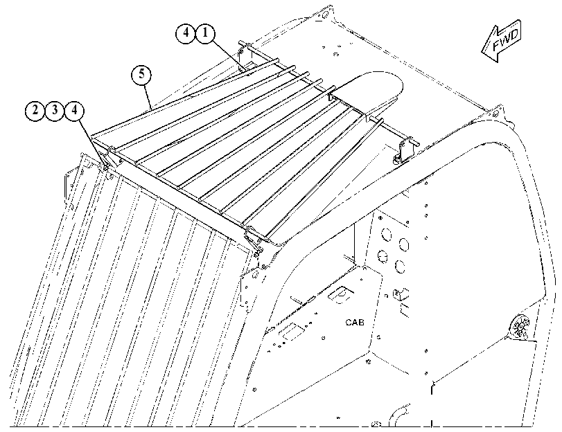 SCREEN & MTG GP-CAB 4593684 CAT