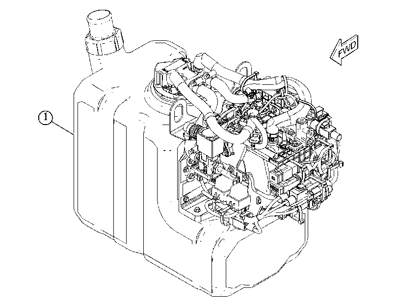 Модуль AdBlue (компоновка) 5162720 CAT