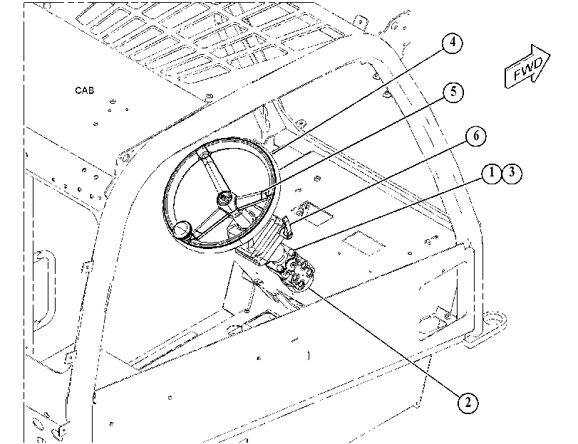 STEERING GP-HYDRAULIC 5108559 CAT