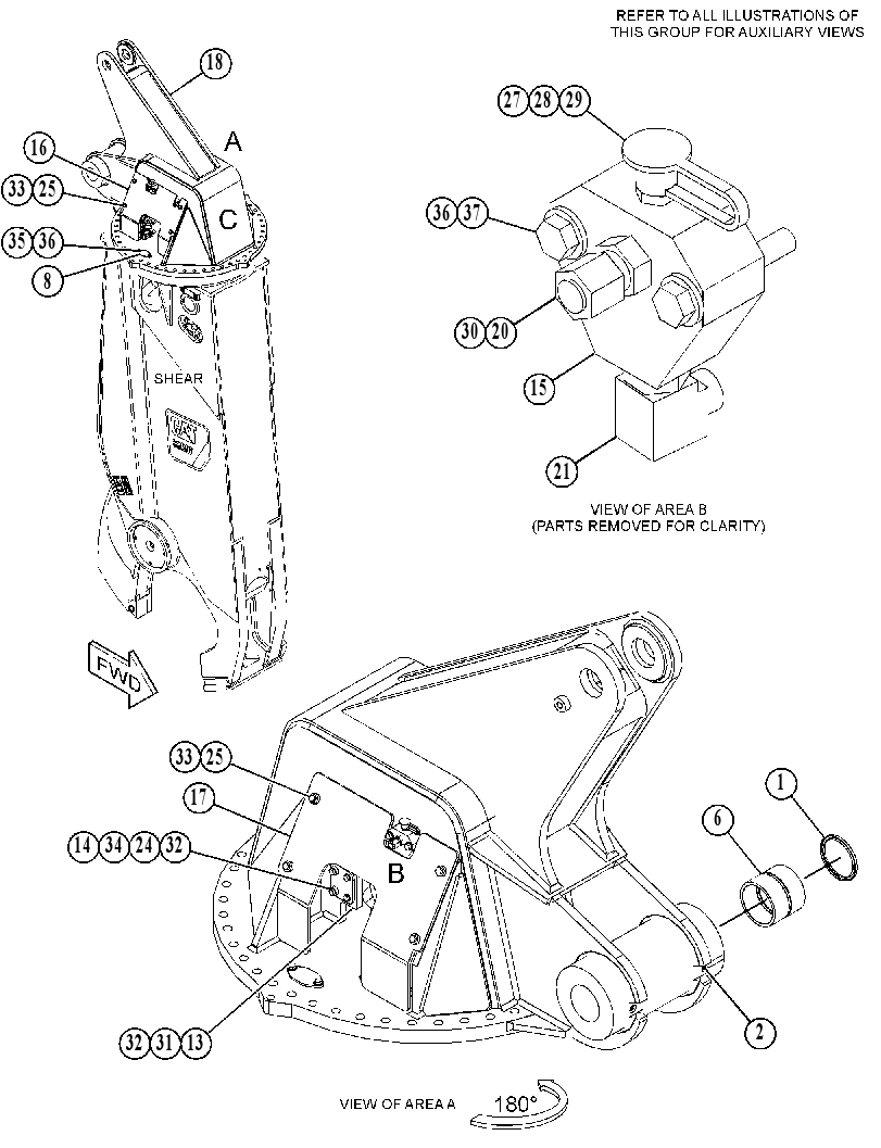ROTATOR GP-HYDRAULIC 4867651 CAT