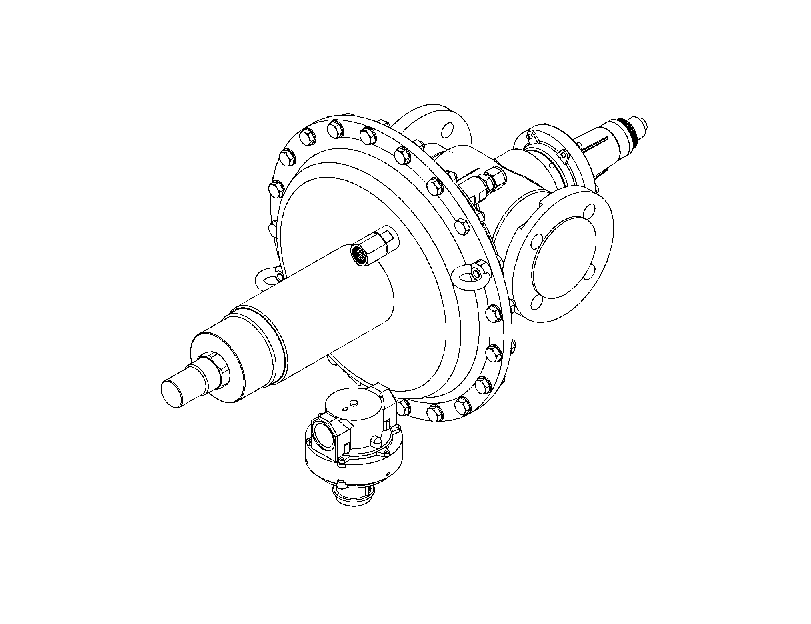 Регулятор давления газа 5242214 CAT
