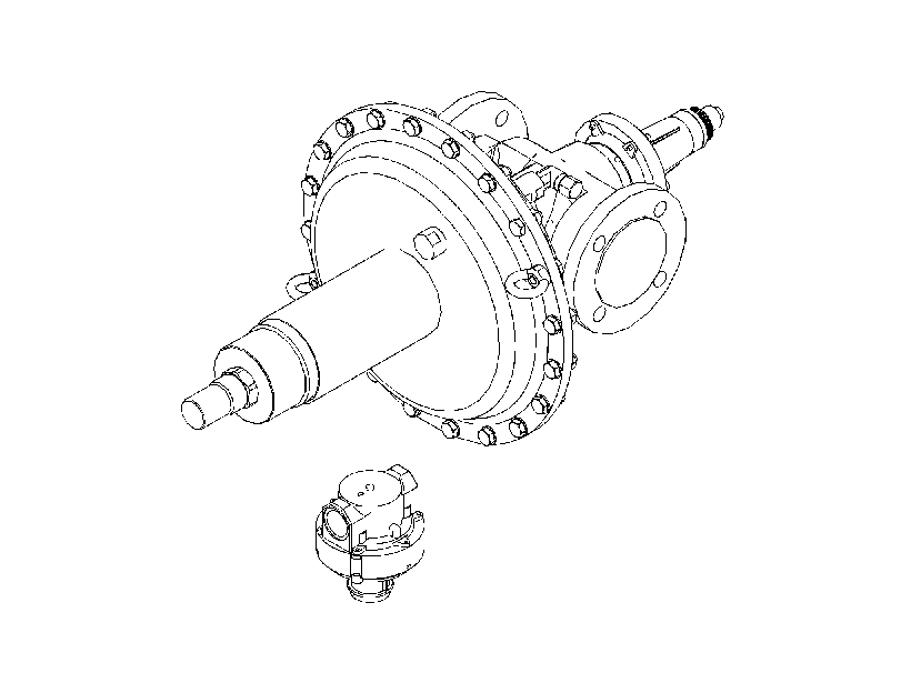 Регулятор давления газа 5242215 CAT