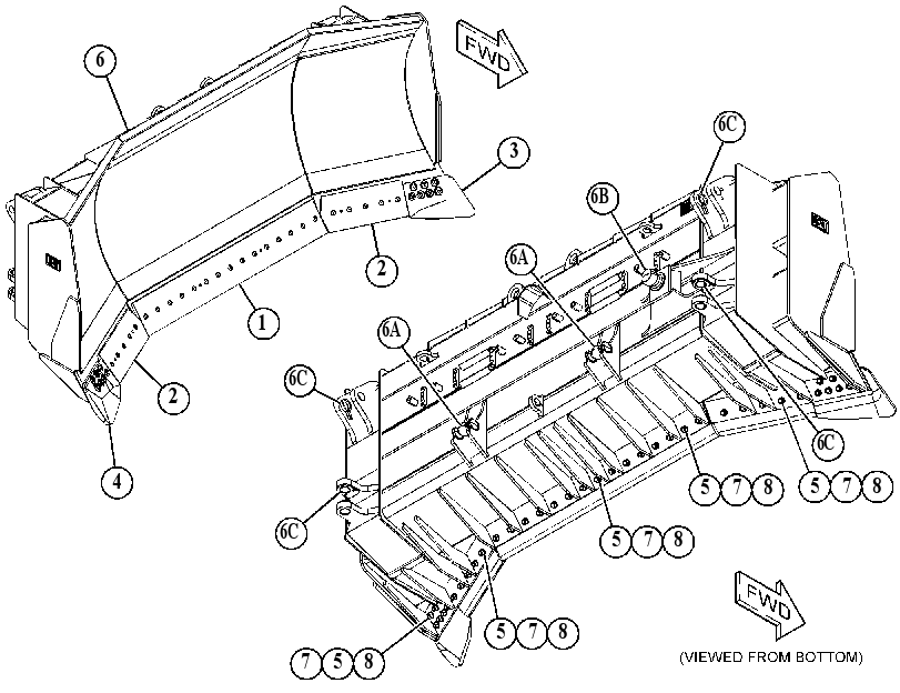 BLADE & EDGE GP-UNIVERSAL 4997651 CAT