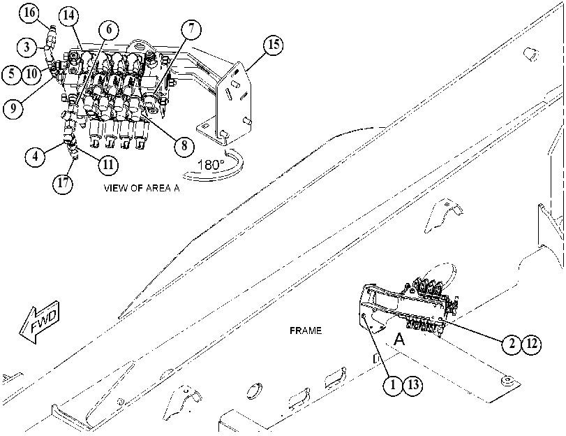VALVE & MTG GP-AUXILIARY 5121234 CAT