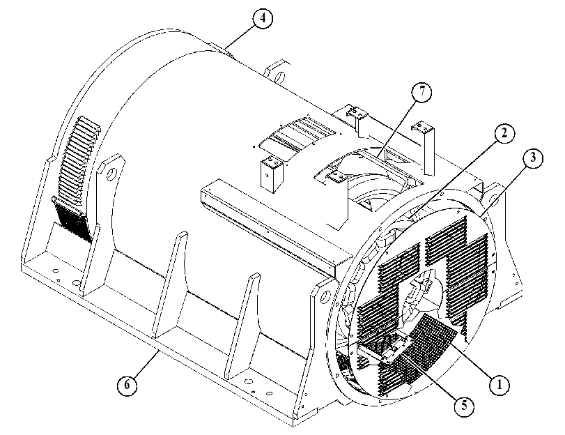 Статор основной 5204838 CAT