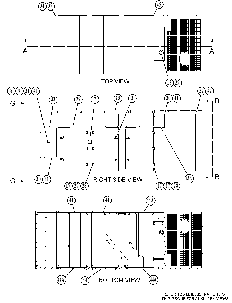 Кожух генератора 5154323 CAT