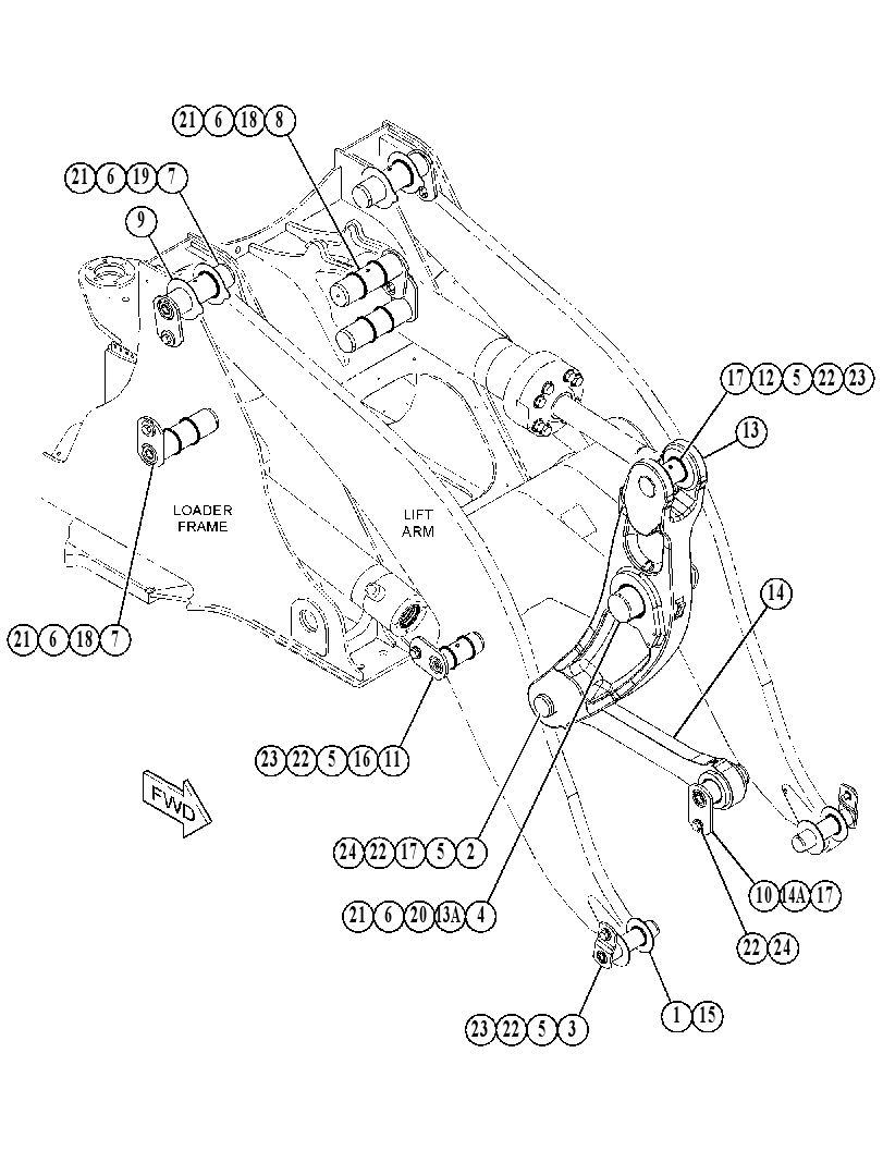 LINK GP-TILT 4635433 CAT