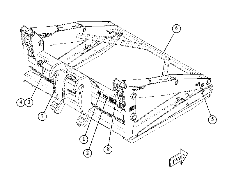 FORK AR-GRAPPLE 5105060 CAT