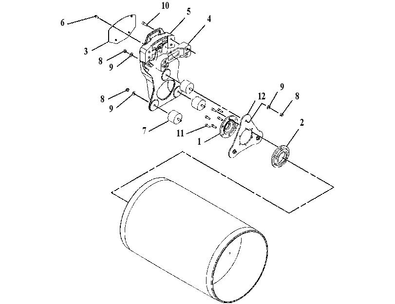 SUPPORT GP-MOTOR 3944577 CAT