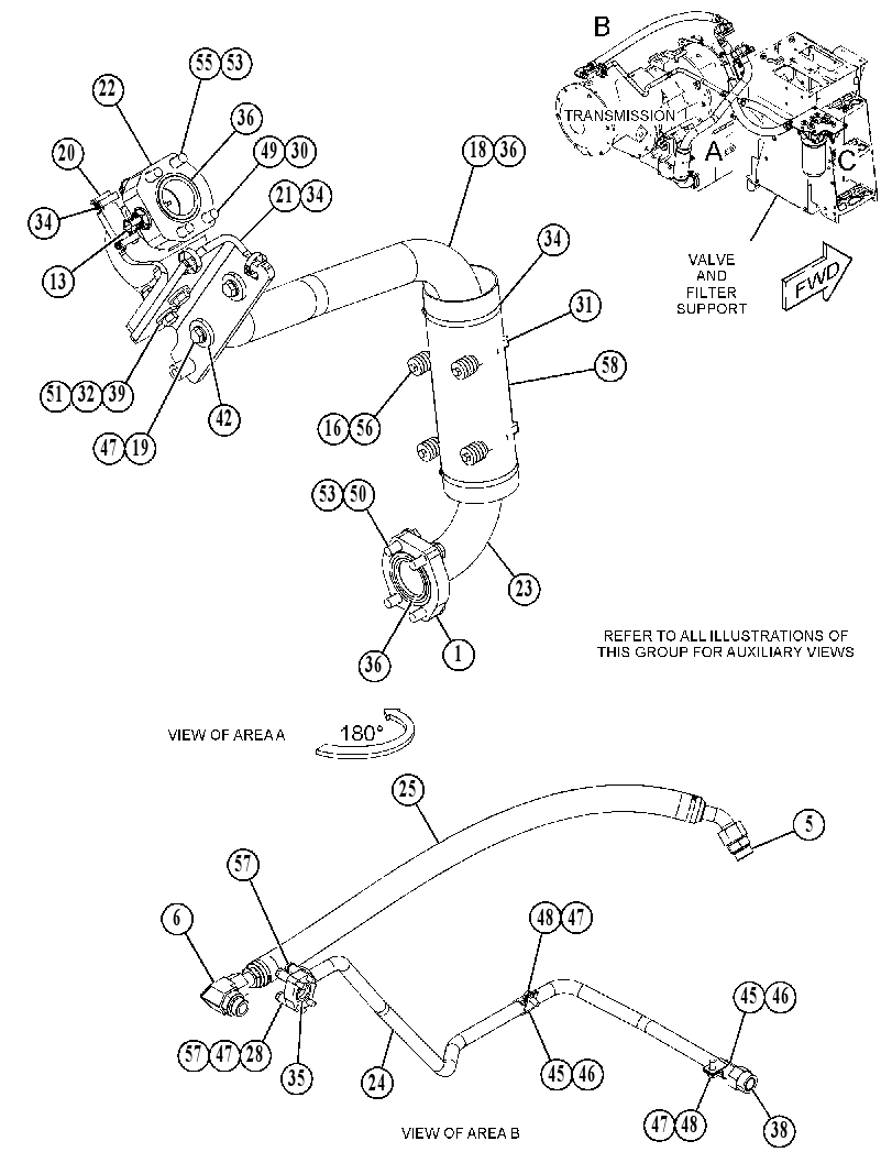 FILTER & LINES GP-TORQUE CONV 5118355 CAT