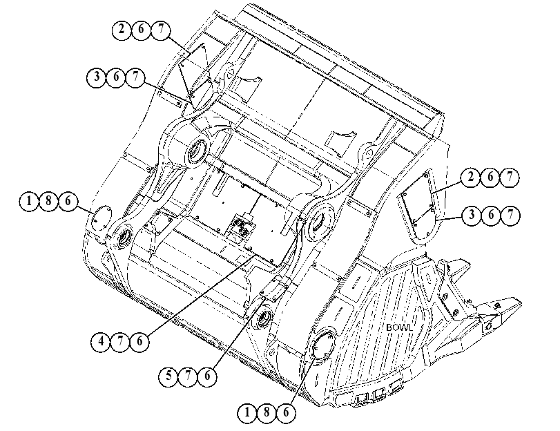 PLATE GP 5234485 CAT