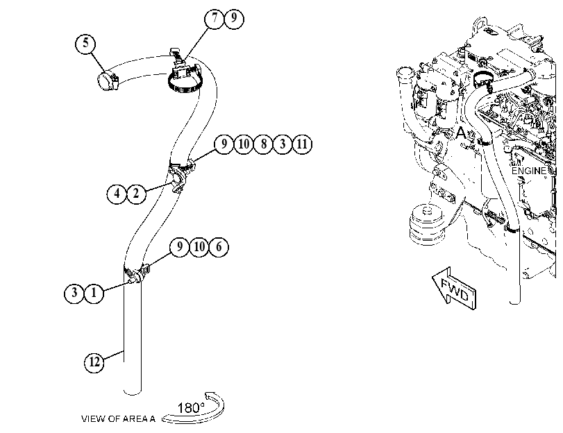 LINES GP-FUMES DISPOSAL 5255775 CAT